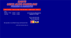 Desktop Screenshot of danscarparts.com